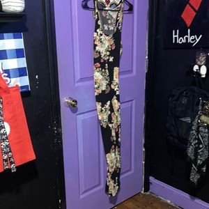 Floral maxi dress